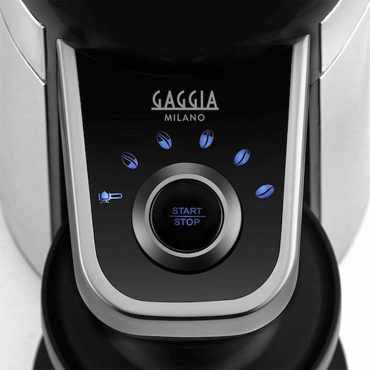 Gaggia Md 15 Electric Coffee Grinder 150W with 300g Capacity and 15 Grind Levels Silver