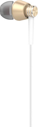 C09 În ureche Handsfree cu două căști cu mufă 3.5mm Auriu