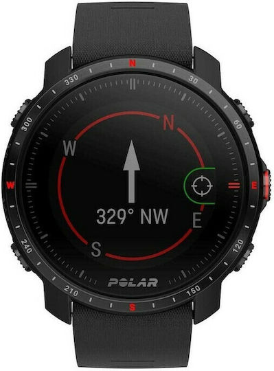 Polar Grit X Pro Rezistent la apă Smartwatch (Negru)