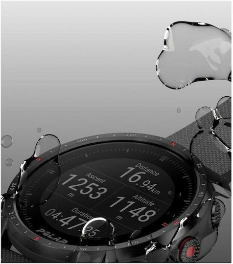 Polar Grit X Pro Rezistent la apă Smartwatch (Negru)