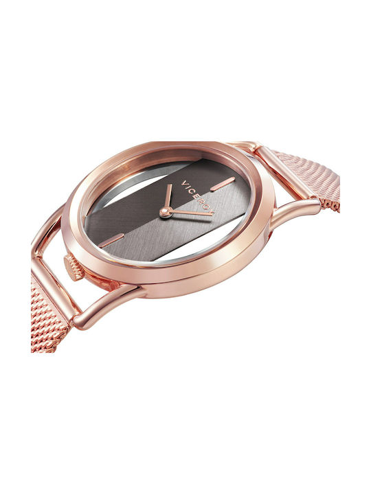 Viceroy Air Watch with Pink Gold Metal Bracelet