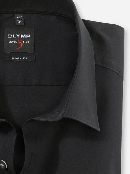 Olymp Level 5 Cămașă Neagră Olymp Level 5 Cămașă Neagră