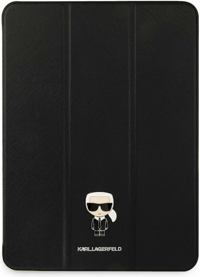 Karl Lagerfeld Karl Head Flip Cover Μαύρη (iPad Pro 2020 11")