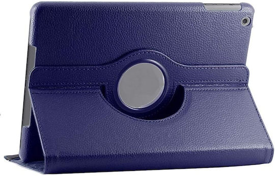 Flip Cover Lederartige Rotierende Marineblau Galaxy Tab A 10.1 2019