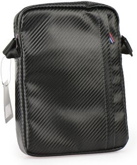BMW Stripe Bag Fabric Black/Blue (Universal 10") BMTB10CAPNBK