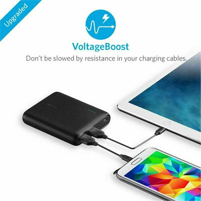 Anker PowerCore 10400mAh με 2 Θύρες USB-A Μαύρο