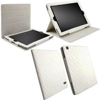 Krusell Avenyn Flip Cover Alb Pentru iPad 2/3/4