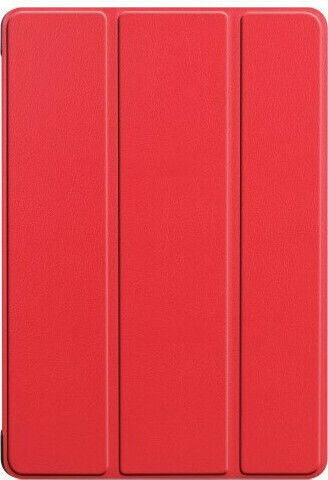 Tri-Fold Flip Cover Δερματίνης / Σιλικόνης Κόκκινο (Galaxy Tab S5e 2019)