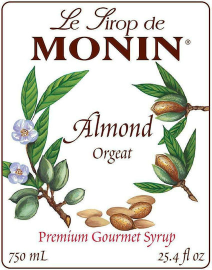 Monin Сироп за Коктейли с Вкус Бадеми 700мл