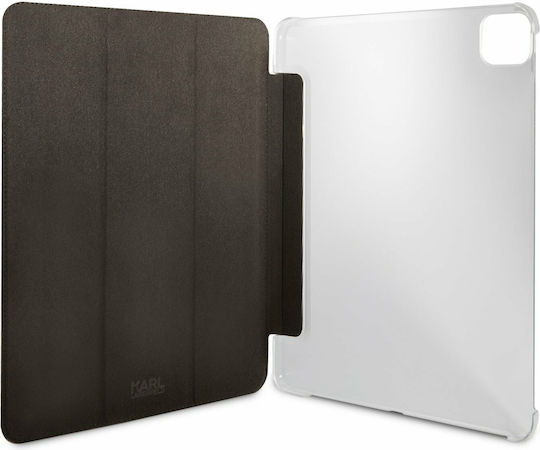 Karl Lagerfeld Saffiano Metal Flip Cover Black (iPad Pro 2015 12.9")