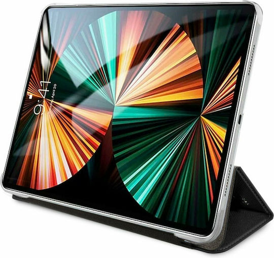 Karl Lagerfeld Saffiano Metal Flip Cover Black (iPad Pro 2015 12.9")