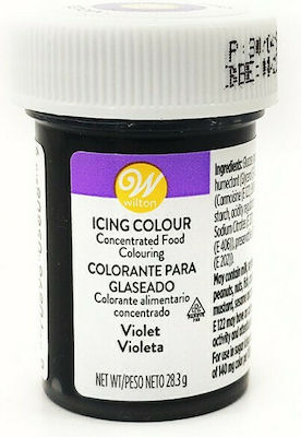 Wilton Food Colouring Paste Icing Colors Violet Jar 28gr