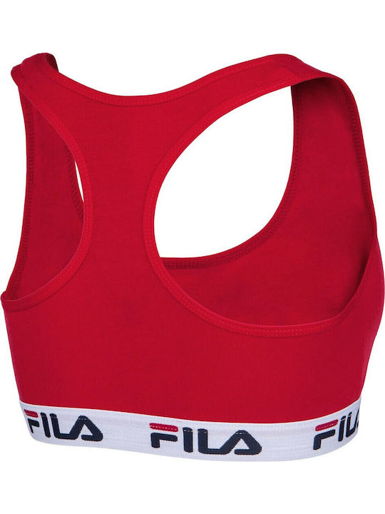 Women's Sports Bra without Padding Red