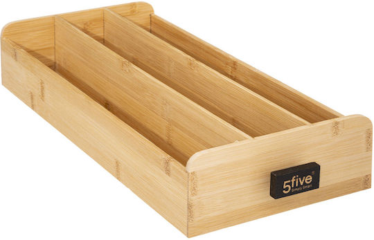 5Five Wooden Capsule Coffee Stand Storage Drawer 17.8x38x7.3cm 179696C