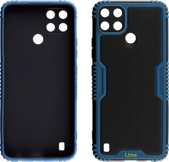 Lime Armadillo Camera Guard Back Cover Πλαστικό Μπλε (Realme C21Y/C25Y)