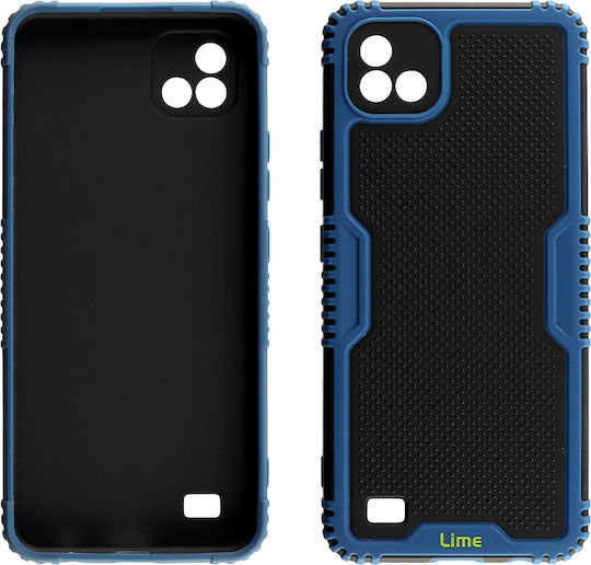 Lime Armadillo Camera Guard Back Cover Plastic Albastru (Realme C11 2021)