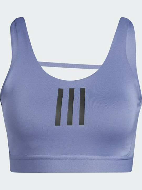 Don't Rest 3 Stripe Frauen Sport-BHs Sport-BH Flieder