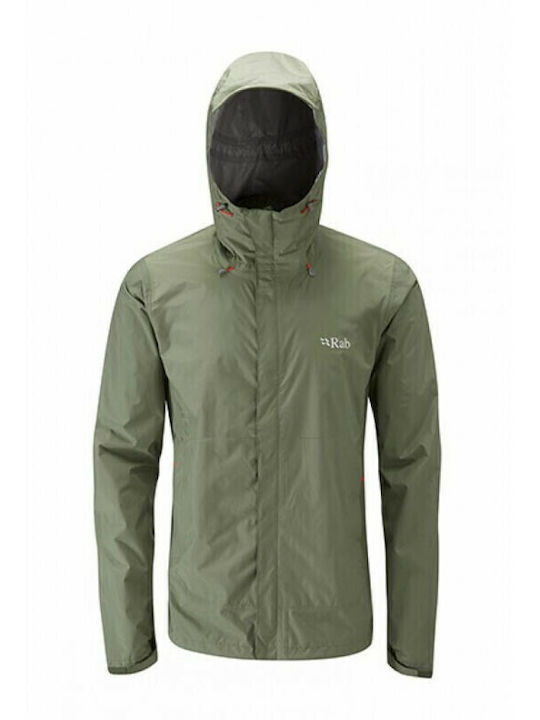 Winter Jacke Hardshell Wasserdicht und Winddicht Field Green