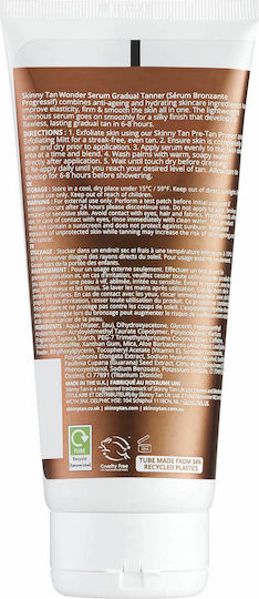 Skinny Tan and Tone Wonder Serum Self Tanning Serum Σώματος 200ml