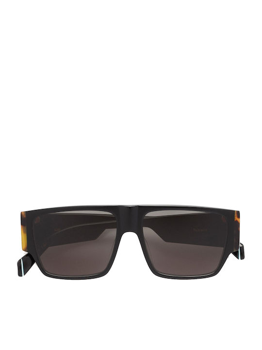 Kaleos Robledo 001 Unisex Γυαλιά Ηλίου με Μαύρο Κοκκάλινο Σκελετό και Μαύρο Φακό ROBLEDO 1