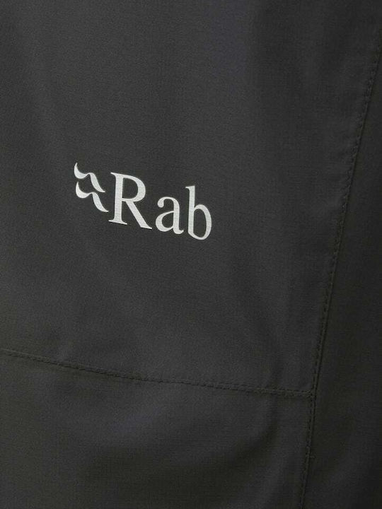 Rab Downpour Eco -BL Men's Hiking Long Trousers Black