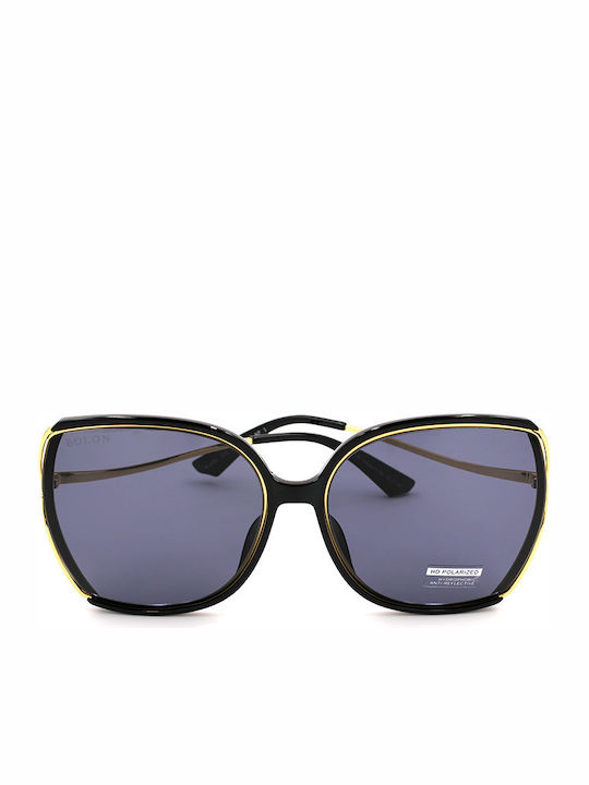 Bolon Sonnenbrillen mit Schwarz Rahmen und Schwarz Linse BL6076C10