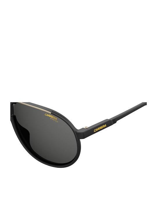 Carrera Champion Ochelari De Soare Pentru Bărbați Cu Ramă Neagră Din Plastic Și Lentile Gri