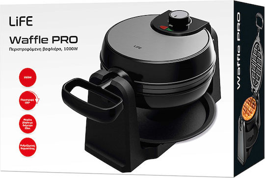 Life Waffle Pro Rotary Гофретник за Кръгли Гофрети 1000W