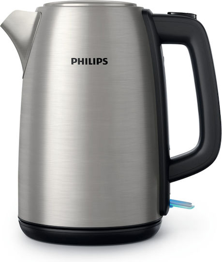 Philips Fierbător 1.7lt 2200W Argintiu