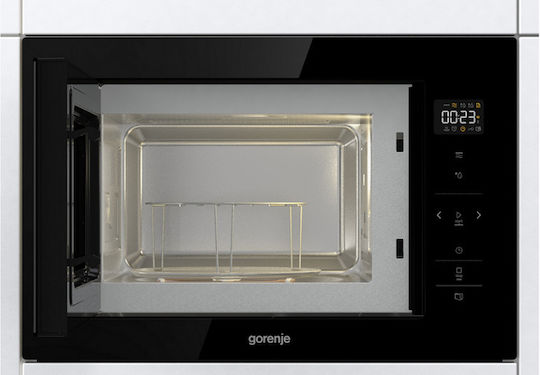 Gorenje BM251SG2BG Cuptor cu microunde încorporat cu Grill 25lt Negru
