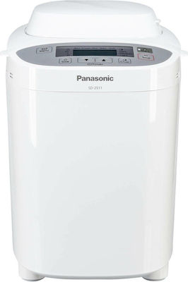 Panasonic SD-2511 Mașină de pâine cu o putere de 550W și o capacitate de 600gr cu 33 programe