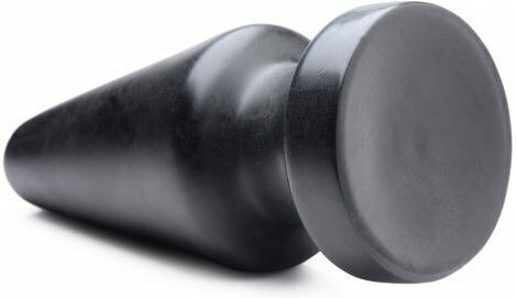 XR Master Series Ass Max Anal Plug Large Black 17.8cm