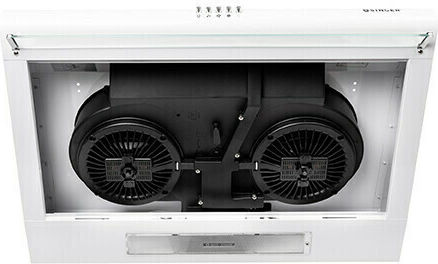 Singer LIN 702D Freestanding Vent Hood 70cm White