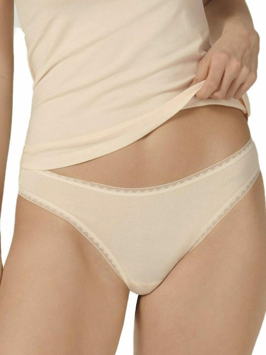 Go H Βαμβακερά Damen Brasilien 2Pack Beige