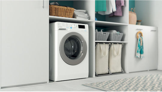 Indesit Πλυντήριο Ρούχων 7kg 1200 Στροφών Water Balance Plus BWE 71283X WS EE N