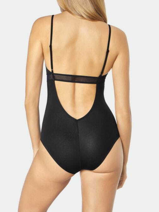 Sloggi Lingerie Spaghetti Strap Bodysuit Black