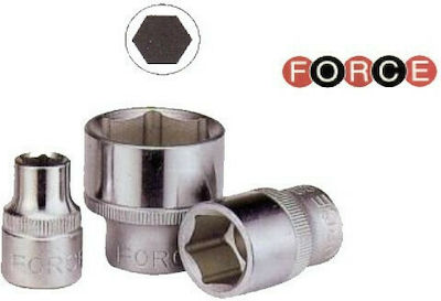 Force Căpăcel Hexagonal cu Patrat de Prindere 3/8" Diametru 14mm 1buc