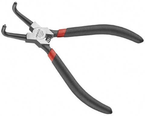 Force Sicherungsringzange Gebogene 2,3mm Länge 100mm