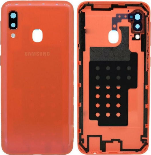 Καπάκι Μπαταρίας Κοραλί για Galaxy A20e
