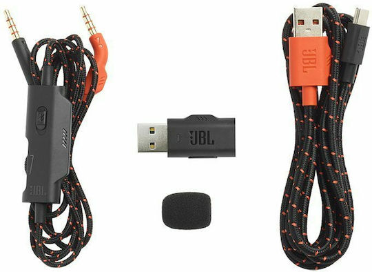 JBL Quantum 610 Ασύρματο Over Ear Gaming Headset με σύνδεση 3.5mm / USB