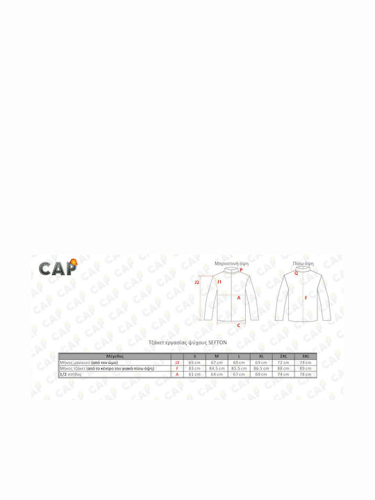 Stenso Sefton Work Jacket Reflective Cold Orange