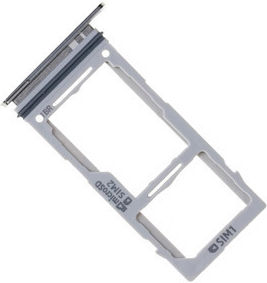 Samsung Sim & SD Card Holder Λευκό για Galaxy S10