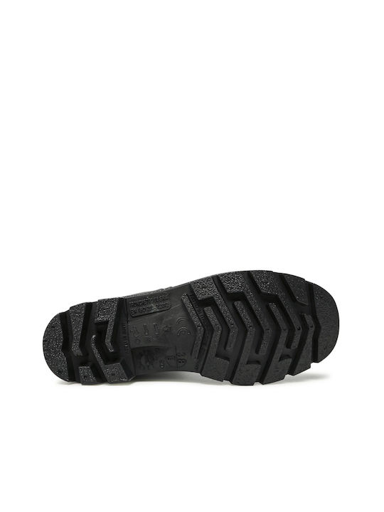 Palltex Mist Rutschfest Arbeitssicherheitsstiefel Schienbein Schwarz