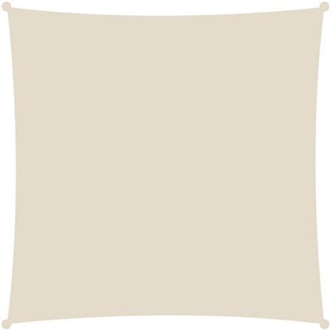 Showood Τετράγωνο Πανί Σκίασης Εκρού 3.6x3.6m 230gr/m²