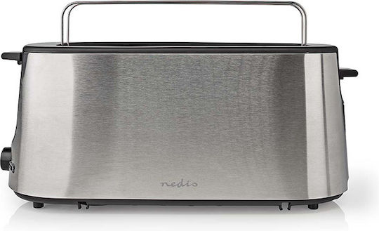 Nedis Toaster 1 Steckplatz 1000W Inox