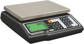 Dibal G-325F Electronic Retail Scale with Column with Weighing Capacity of 30kg and Division 10gr