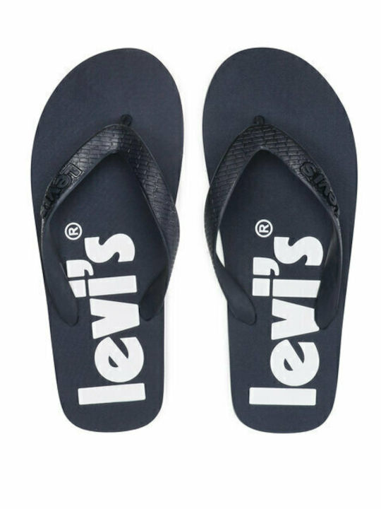 Dixon Poster Men's Flip Flops Blue