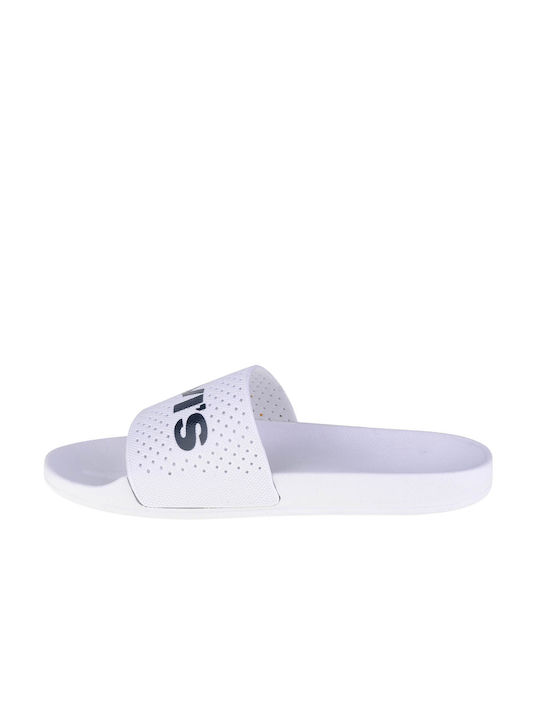 Levi's June Perf Men's Slides White