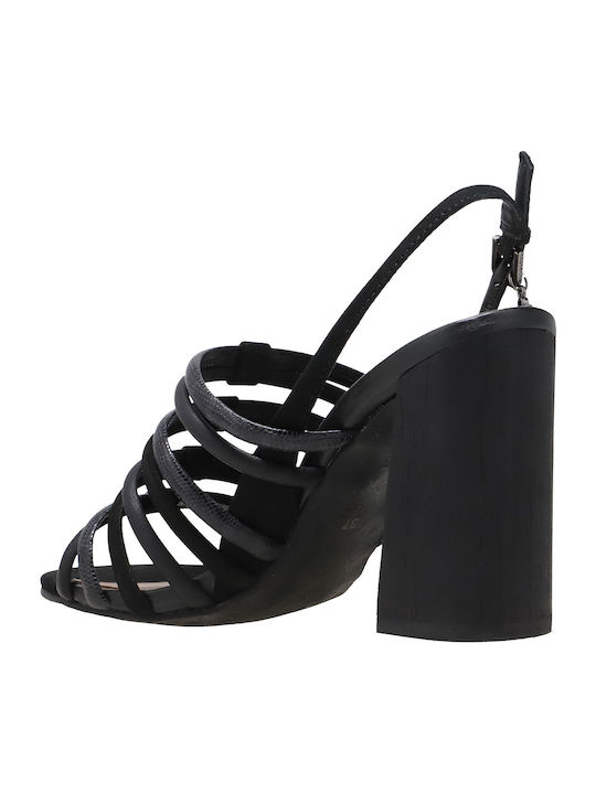 Schwarze Damen Sandalen