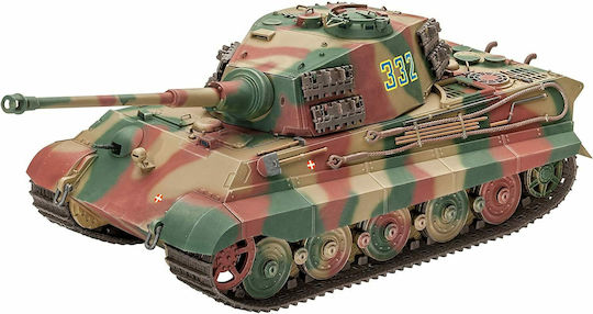 Revell Tiger II Ausf. B (Henschel Turret) Modeling Figure Tank 331 Pieces in Scale 1:35 29.3cm.